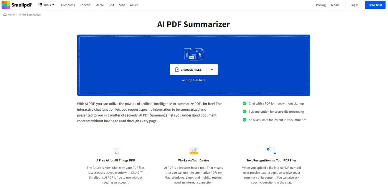AI PDF Summarizer