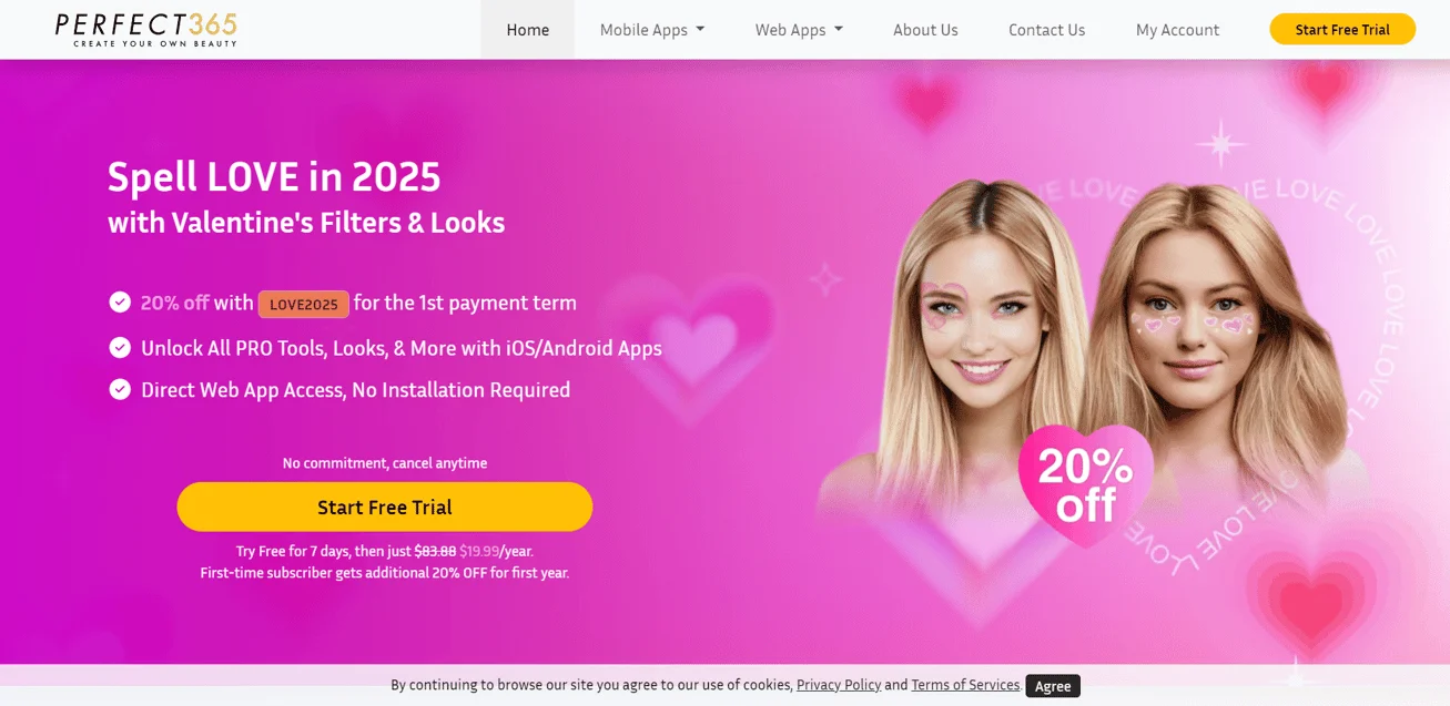 Perfect365 AI Makeup App